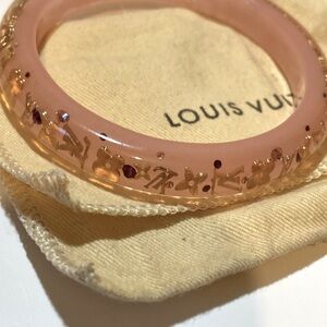 Louis Vuitton Inclusion Resin Bangle Bracelet